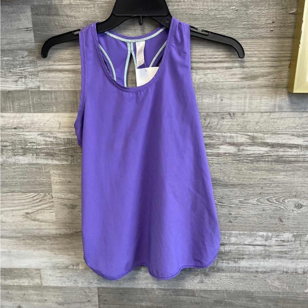Ivivva Lululemon purple tank top sz 12
